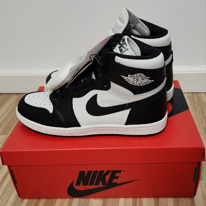Air Jordan 1 Retro High 85 Black White BQ4422-001 (EU40,5 | US7.5 | UK