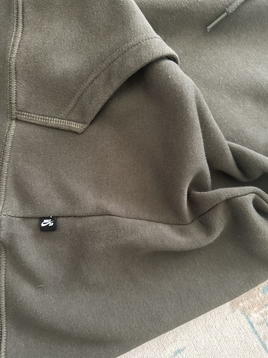 Nike Sb Cone Hoodie Cargo Khaki,Total Orange