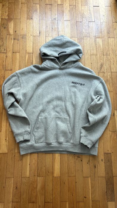 Essentials dark oatmeal hoodie