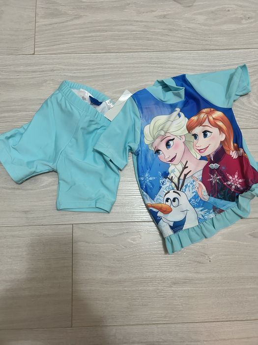 Lot de vara pentru fetite de 9-12 luni - rochita, iegari, costum baie