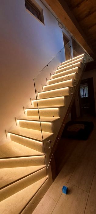 Balustrade din sticlă securizată