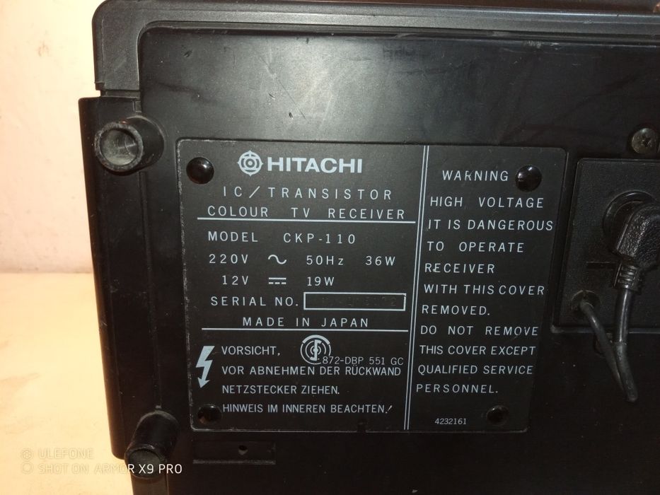 Televizor Hitachi combo