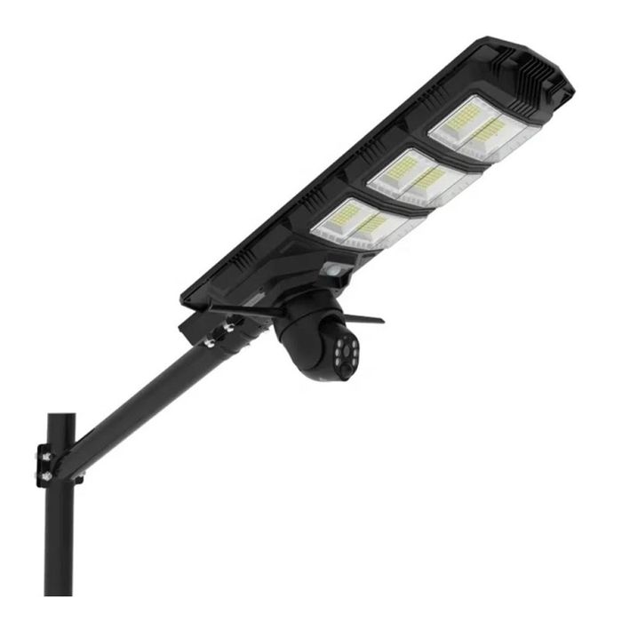 Слънчева улична лампа и охранителна камера за видеонаблюдение Wifi/4G