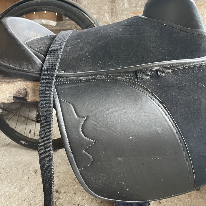 Șa ponei +casca copii