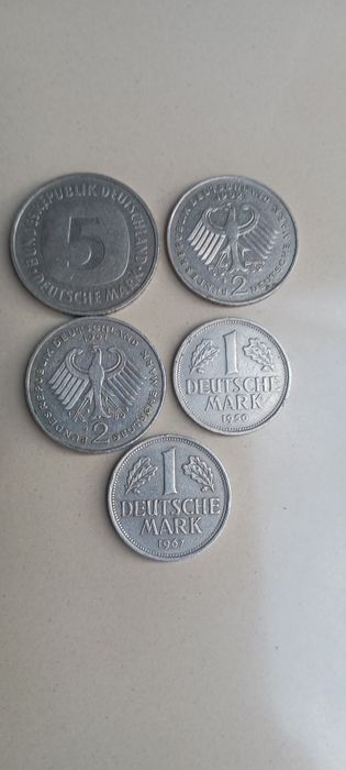 Български,  германски  и други монети