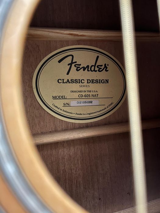 ГИТАРА (Fender)-акустический