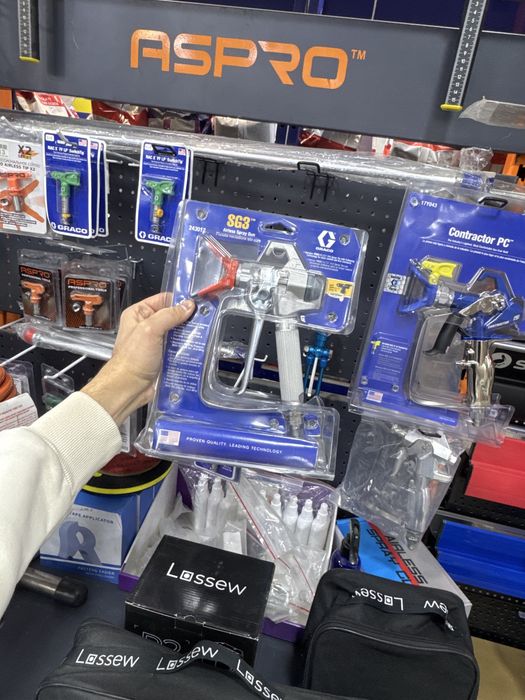 Комплектующие безвоздушного аппарат Graco