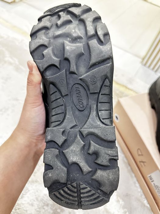 Спец обувь кожанный