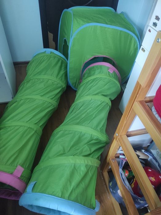 Палатка за игра и 2 бр тунела за игра Busa - Ikea