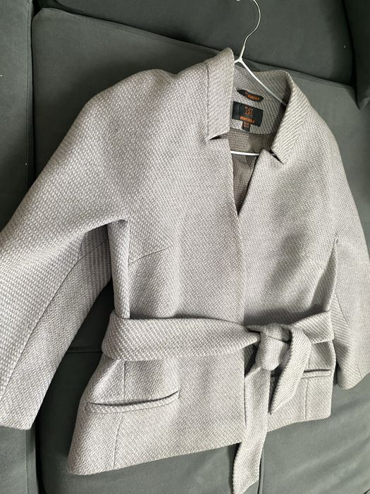 Сиреневое укороченное пальто(пиджак)