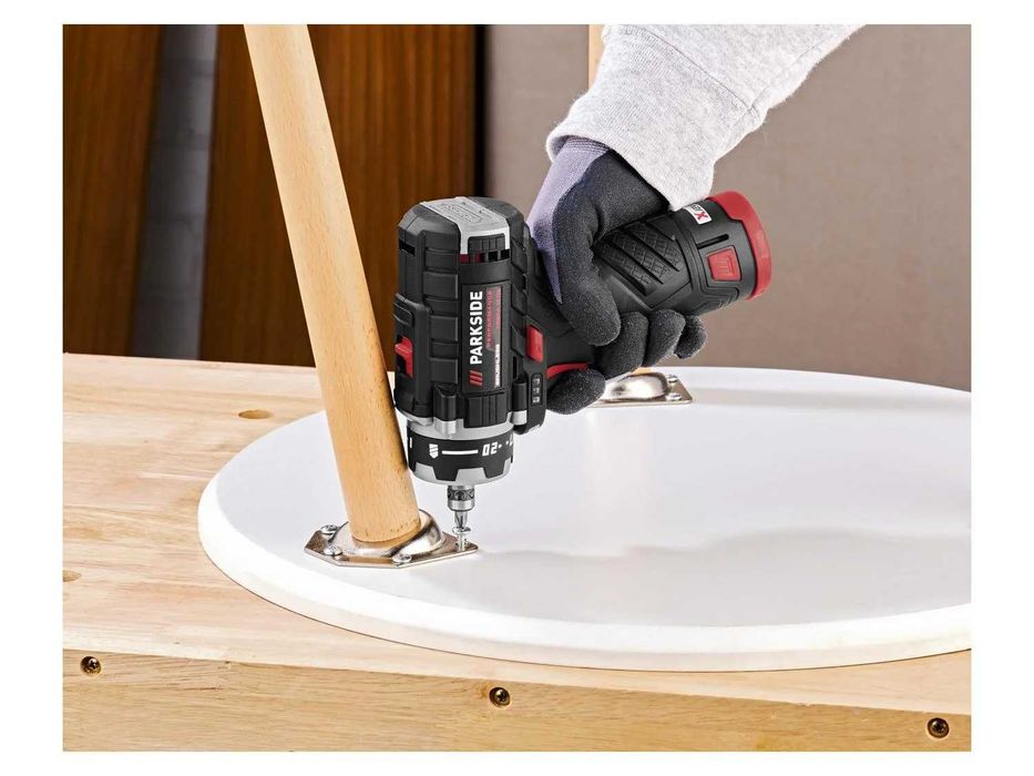 5Г.ГАРАНЦИЯ Акумулаторен винтоверт/импакт PARKSIDE PERFORMANCE 12V