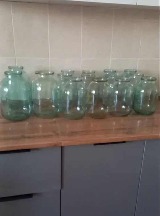 Банки стеклянные