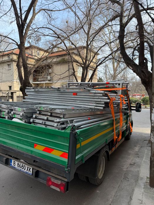 Транспортни услуги с тристранен самосвал