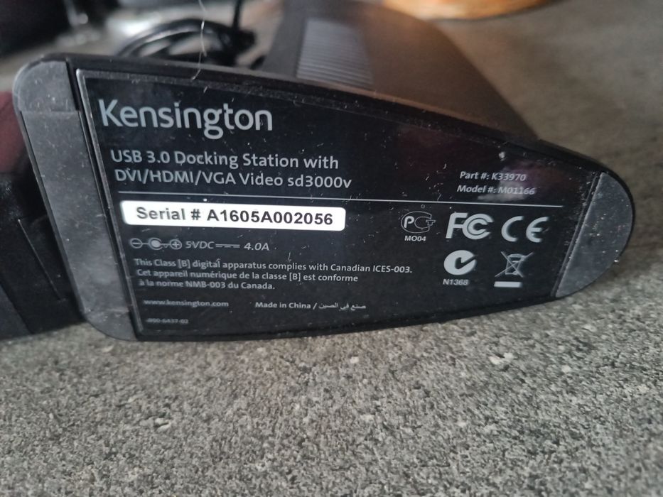 Kensington Docking station