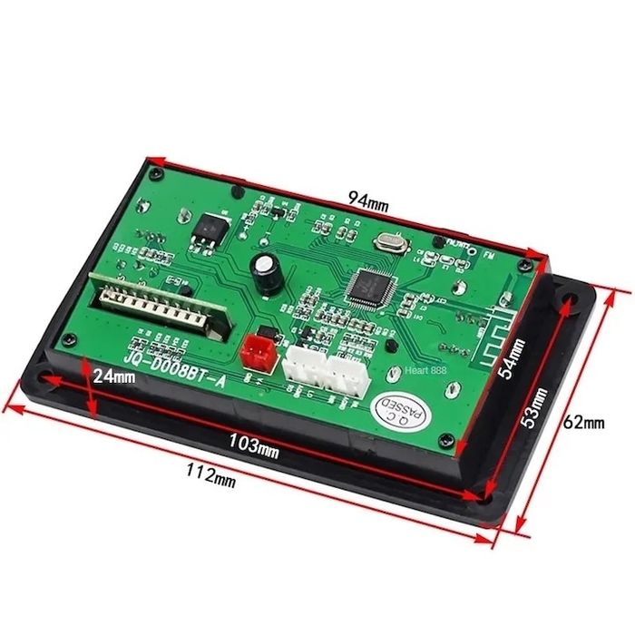 Modul,placă de decodore MP3 ,functie de apel,bluetooth,USBcard SD,nou