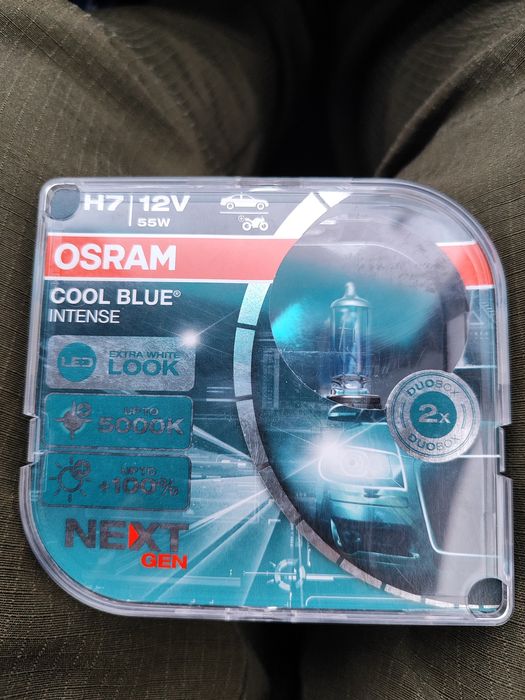 Продам лампы н-7 osram оригинал новые