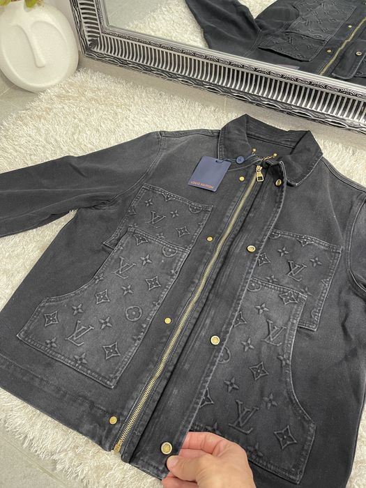 Geaca de blug denim Louis Vuitton calitate Premium colectie noua