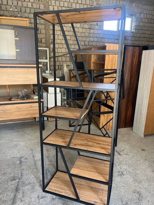 ari uyi stelaj polkalar loft mebel