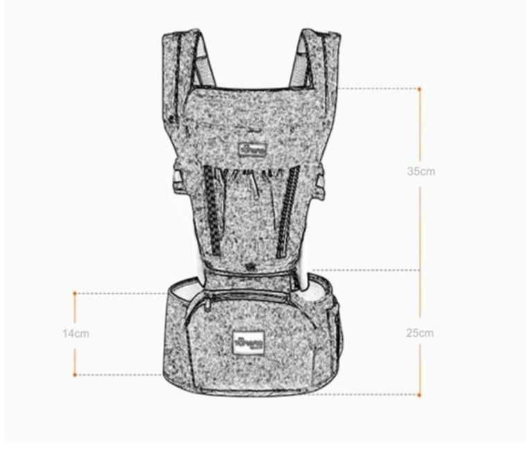 Marsupiu ergonomic 3 in 1 Tumama Kids