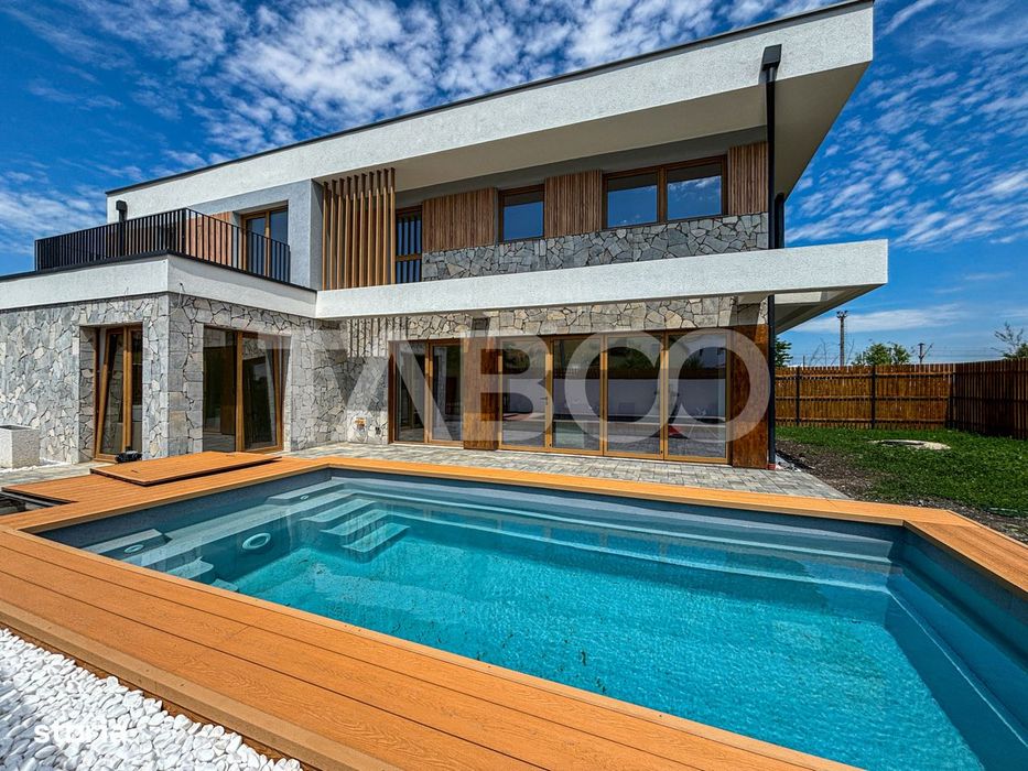 Casa individuala premium in Sannicoara cu piscina si curte generoasa