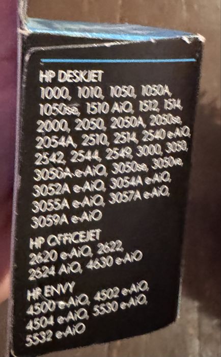 ГЛАВА  За принтер HP 301