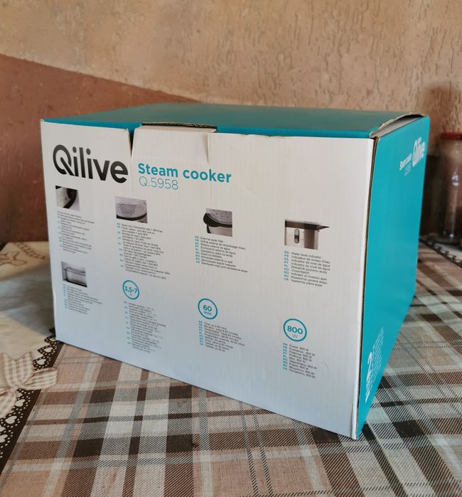 Aparat de gătit cu aburi Qilive