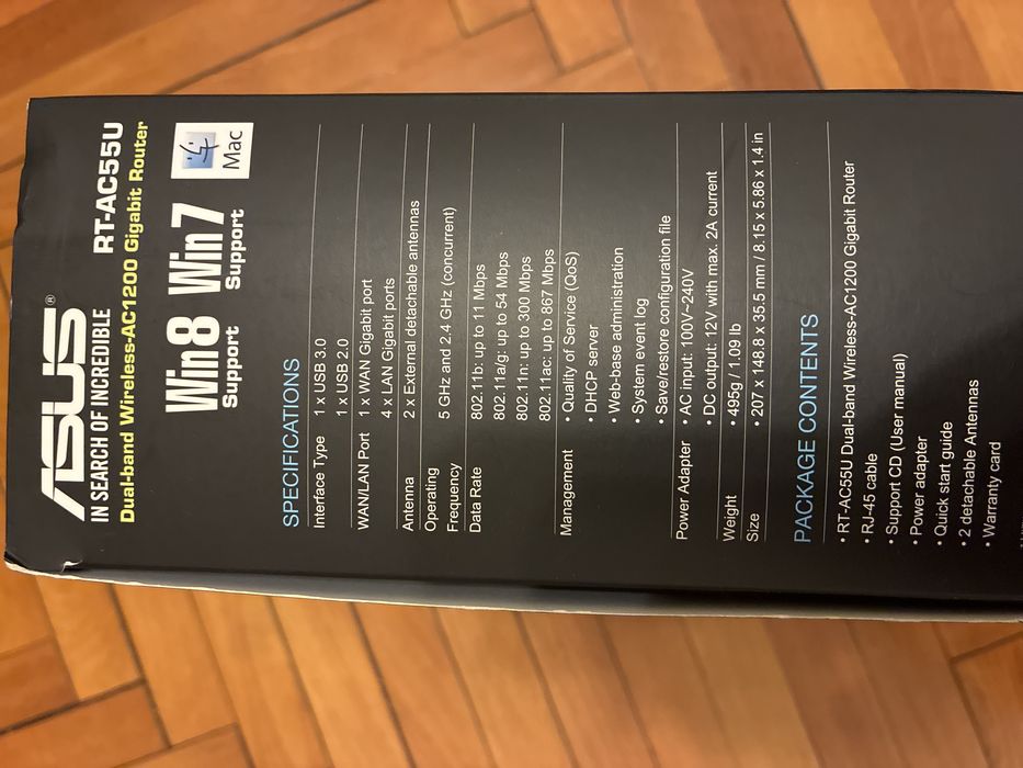 Vand router dual band Asus