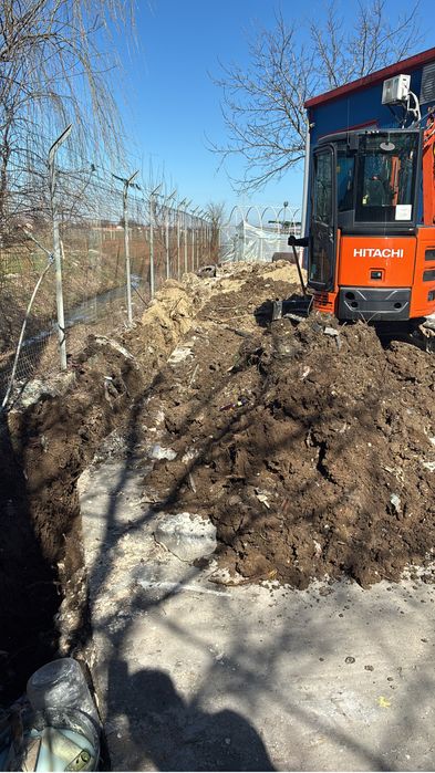 Miniexcavator inchirieri sapaturi