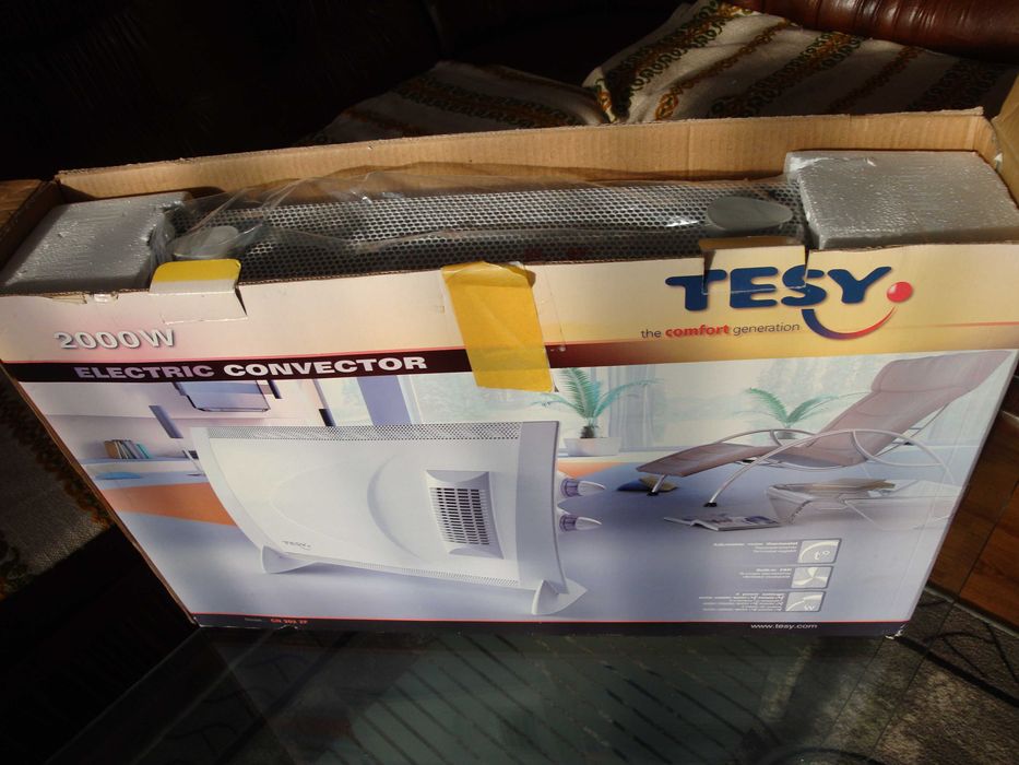 Подов електрически конвектор TESY CN-202ZF