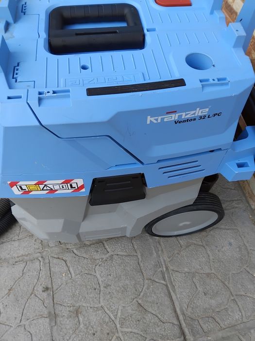 Прахосмукачка Kranzle Ventos 32 L/PC 3600Watt Контакт Тупалка Сухо Мокро Строителство