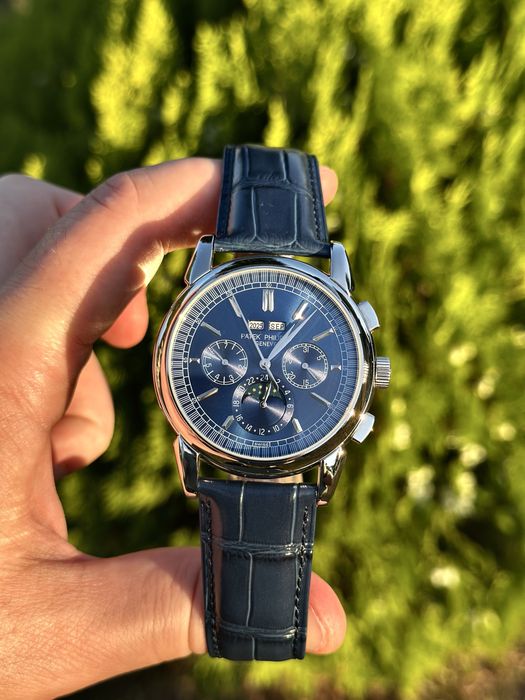 ceas patek philippe perpetual calendar blue
