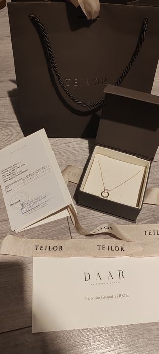 Colier teilor din aur