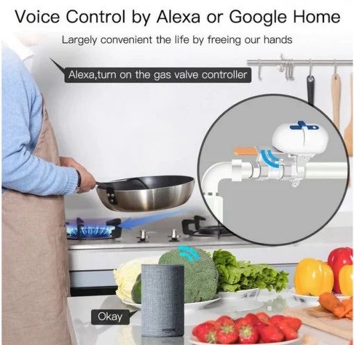 Valva de irigate Smart TUYA Wi-Fi nefolosita