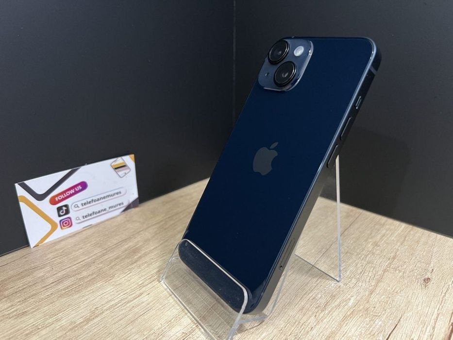 iPhone 14 128Gb Midnight Second-Hand 3 ani garanție, Telefoane Mures