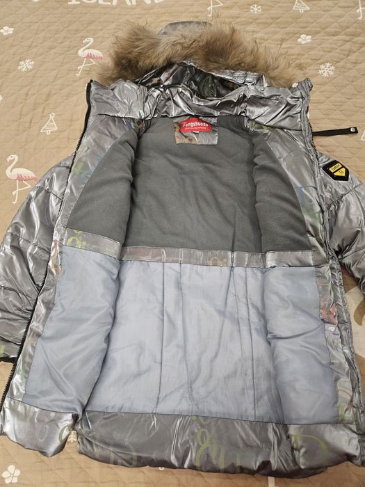 Зимний пуховик на девочку