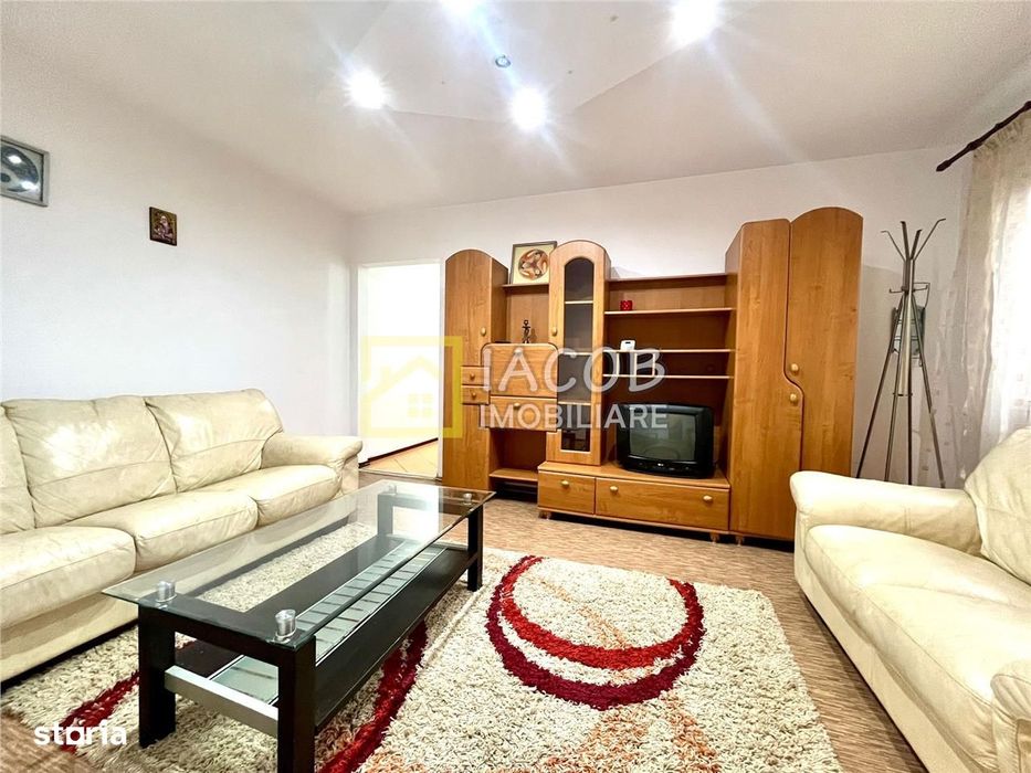 Apartament doua camere, zona Universitatii - Piata Sud Bacau, etajul 1