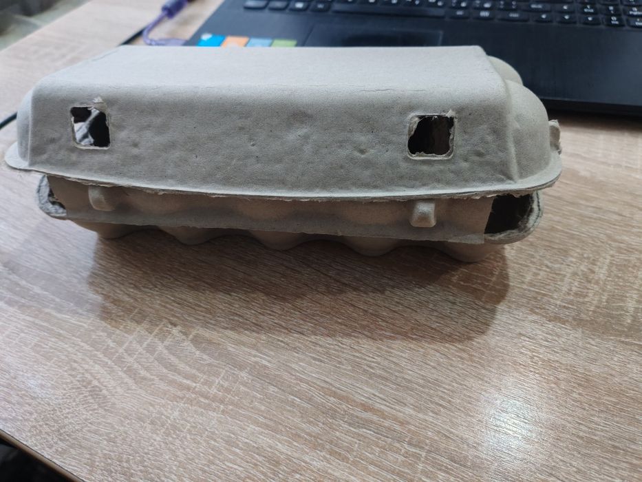 Лоток для яиц картонный