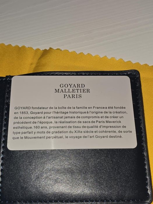 Portofel Goyard albastru
