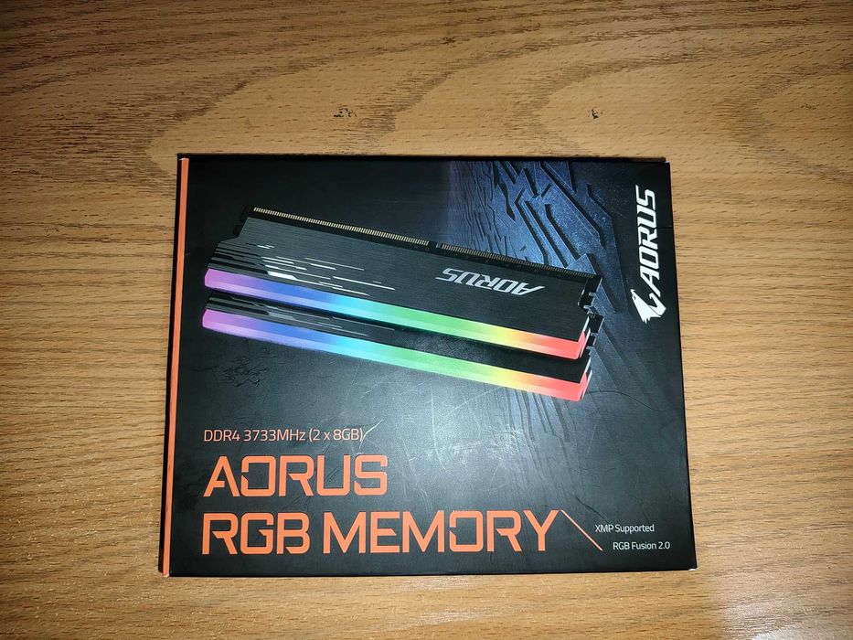 DDR4 AORUS RGB 3733 mhz (2*8гб)