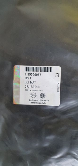 Presuri Opel Combo E originale GM 95599963