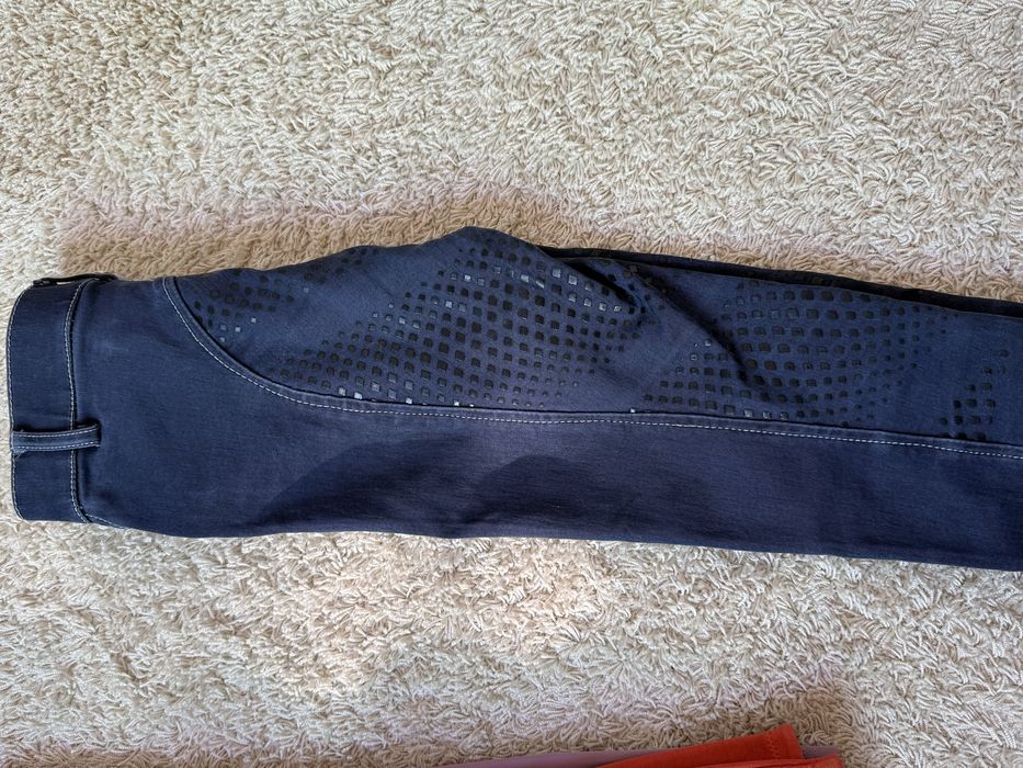 Vand pantaloni calarie Cavalliero, 146 cm, model jeans, navy