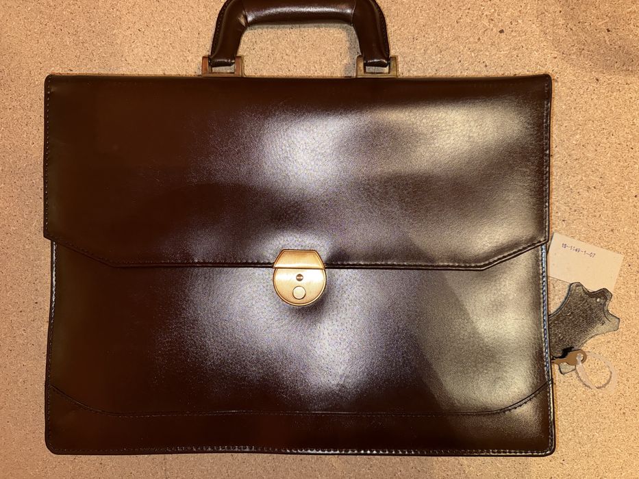 Servieta piele naturala