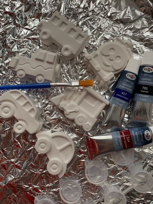 Раскраски из гипса