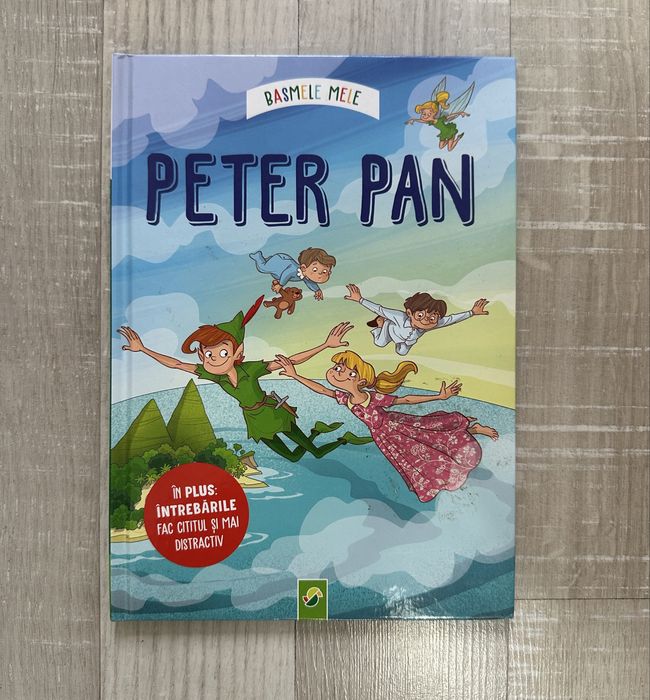Carte copii ilustrată Peter Pan