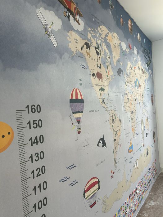 Поклейка Обоев Галтелей