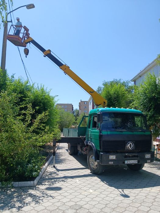 услуги манипулятора и автовышки