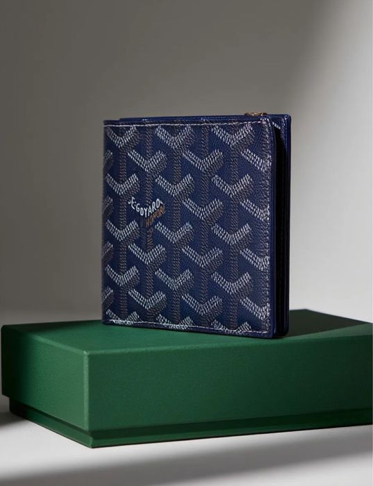 Продам кошелёк Goyard темний синий