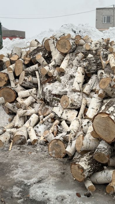 Березовые дрова, дрова для бани