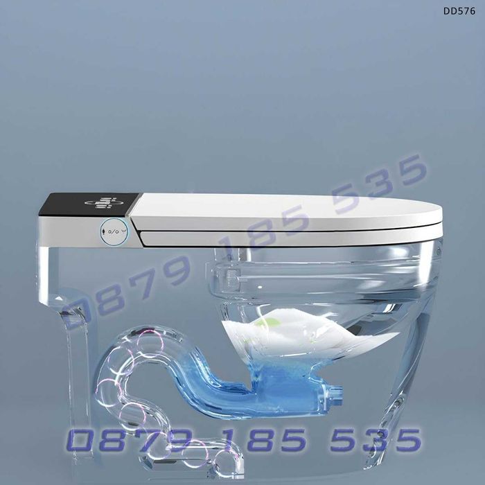 SMART тоалетна автоматично биде резервоар вода луксозна баня моноблок