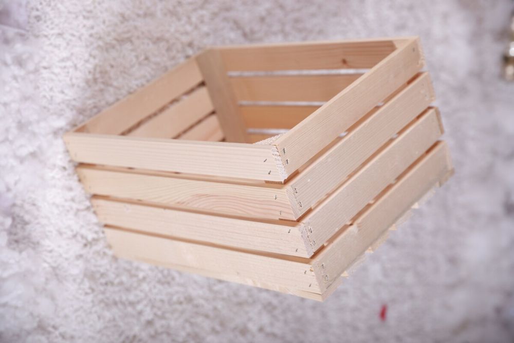 Декоративни дървени щайги